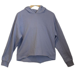 Abercrombie & Fitch Soft A&F Blue Pullover Long Sleeve Hoodie Sweatshirt Size S